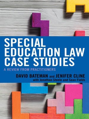 cover image of Special Education Law Case Studies